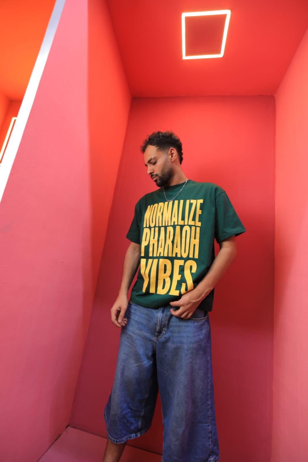 Normalize Pharaoh Vibes Oversized T-Shirt
